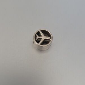 AIRPLANE   SPACER Charm Fits pandora  Systems